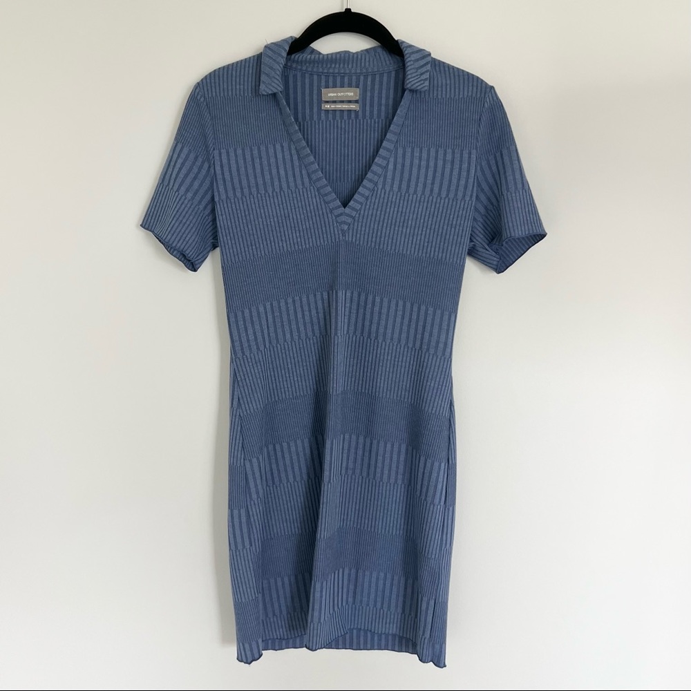 UO Collared Bodycon Mini Dress
